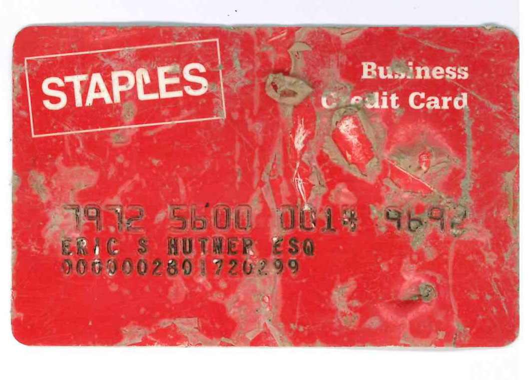 staples credit card login