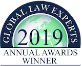 Global Law Experts Annual Awards Winner - 2019