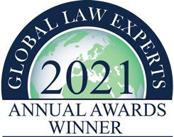 Global Law Experts Annual Awards Winner - 2021